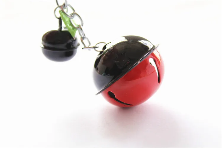 Стиль Рождество Праздник мобильный брелок для телефона двойной цвет колокольчик брелок Taobao горячие продажи сумочка кулон