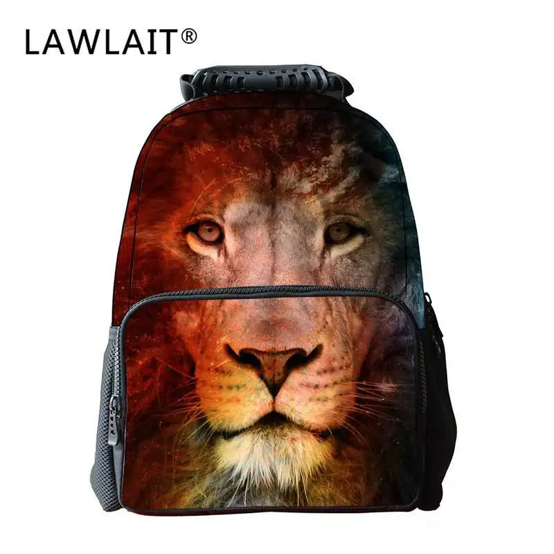 

Animal Printed Backpack Schoolbag for Elementary School Students