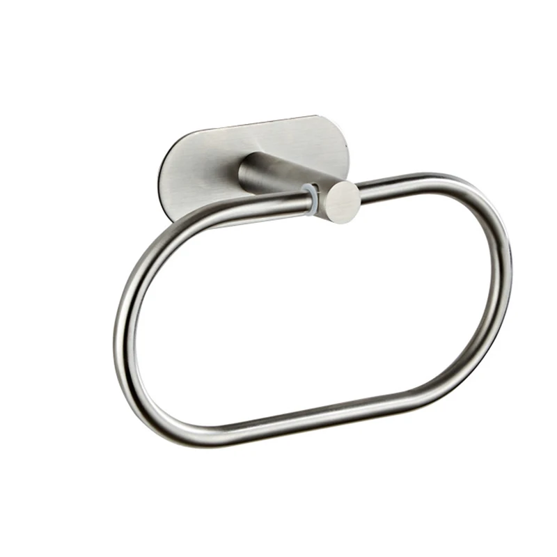 

Paper Holder+Towel Ring Stainless Steel Rust-proof Anti-corrosion Bathroom Kit New Arrivals