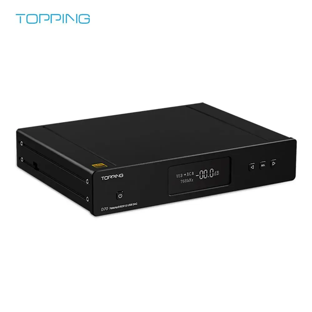 Топпинг D70 двойной AK4497 USB ЦАП XMOS XU208 DSD512 собственный CSR8675 AK4118 32 бит/768 кГц аудио
