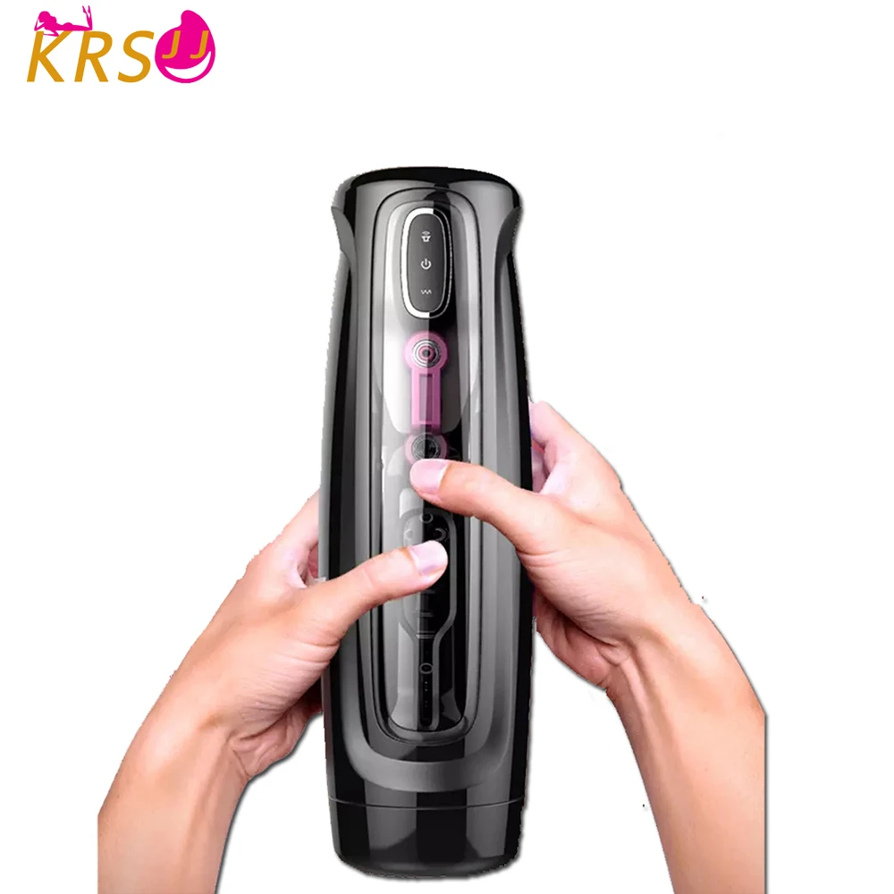 KRSJJ самая популярная секс-игрушка Hands Free ABS TPE вращается электрическая