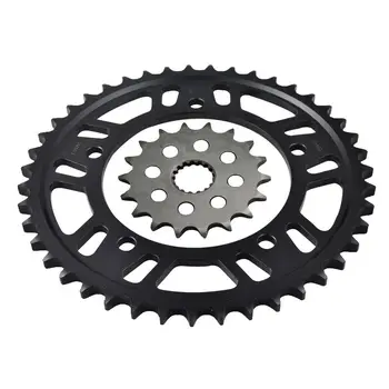 

LOPOR Carbon Steel Front Rear Sprocket Kit Set for Suzuki B-king GSX1300B 2008-2012 530 GSX 1300 B 08-12 Motorcycle Chain