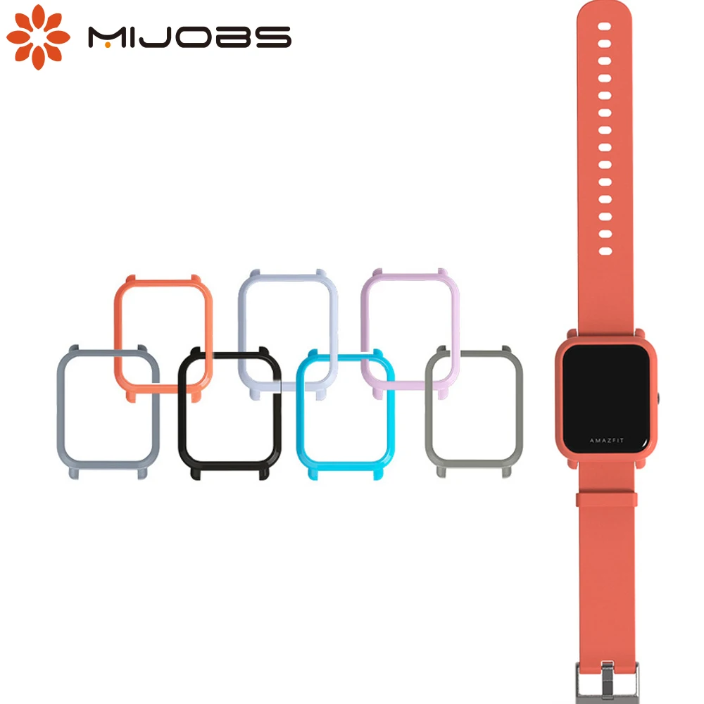 Для Amazfit ремешок Bip браслет силиконовый защитный чехол бампер для Huami BIT PACE Lite Youth