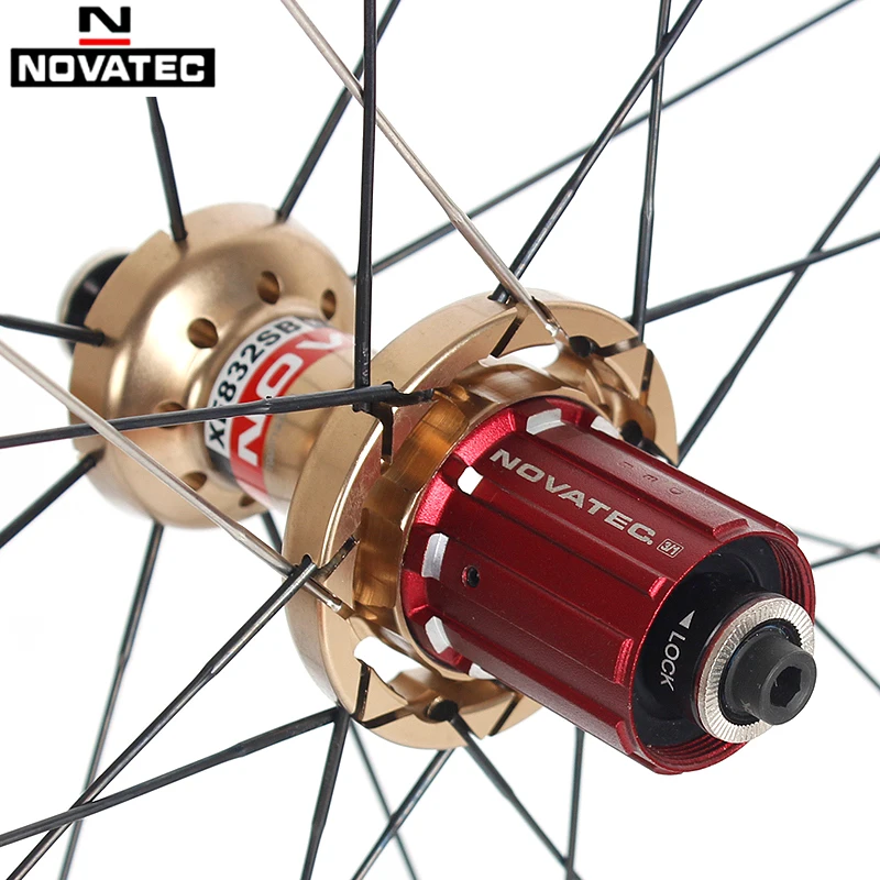 Novatec колеса для шоссейных велосипедов с подшипником 700C колеса из алюминиевого сплава 7-11 скоростей V тормоз клинчер передний задний 20 24H велосипедные колеса