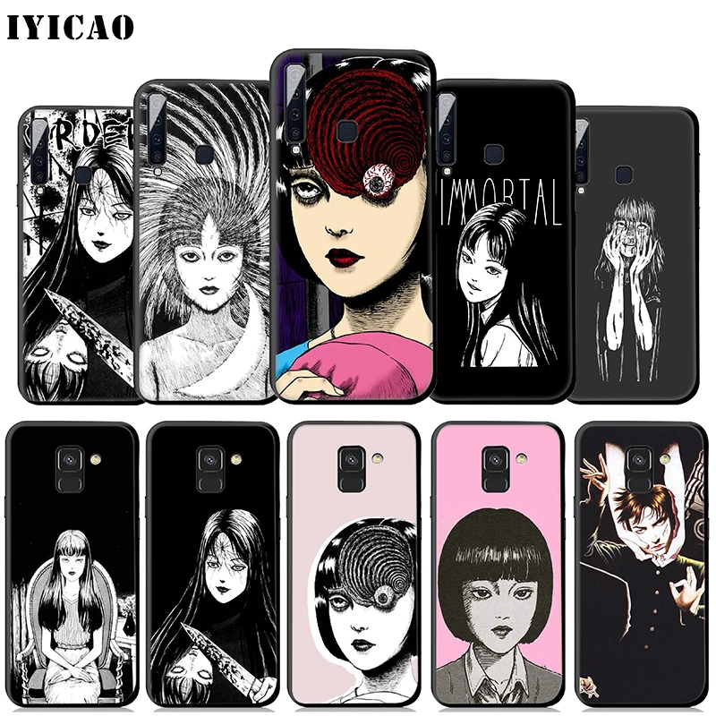 IYICAO японский ужас комиксов мягкий чехол для samsung Galaxy A50 A60 A70 A40 A30 A20 A10 M10 M20 M30 M40