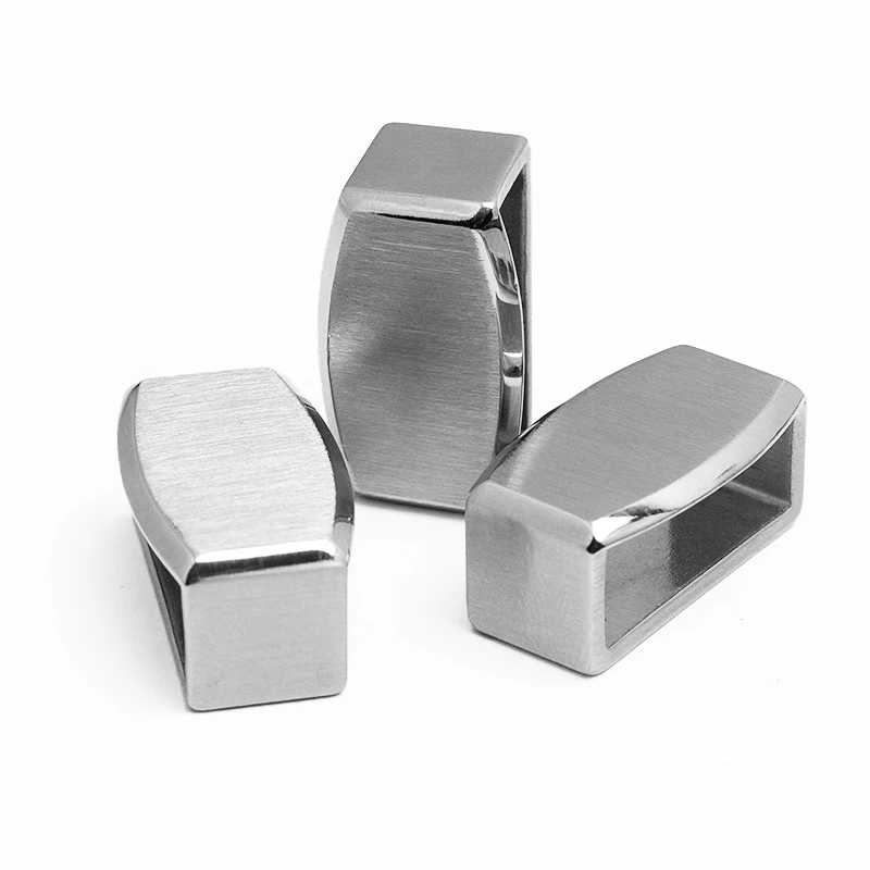 Мужской держатель-Кольцо из нержавеющей стали 316L, металлические аксессуары для часов, черный цвет, 20 мм