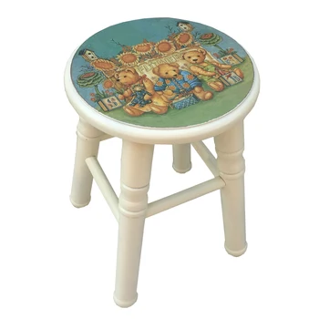 

New European Style Low Bench Solid Wooden Foot Furniture Change Shoe Bench Tea Table Bench Bench Bench Round Bench 32 High Bagga