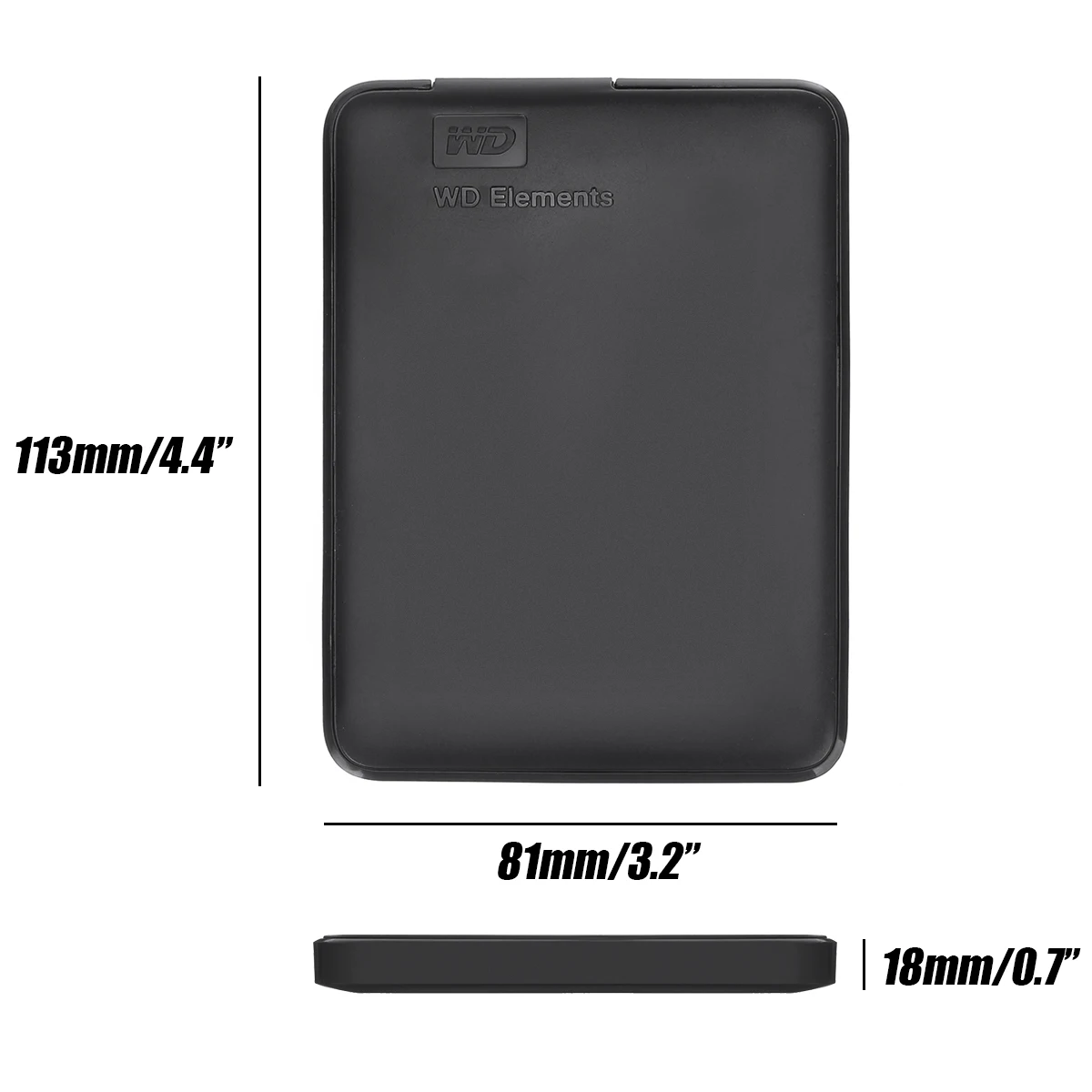  25 disco duro externo USB3.0 HDD HD Disco Duro 1 TB/2 TB Disco Duro móvil HDD dispositivos de almac