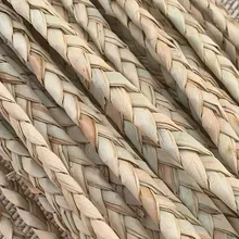 36 Meter Natuurlijke Calamus Gras Touw Handgemaakte Weven Stro Materiaal Rotan Vlechten Knit Reparatie Stoel Cup Kom Mand Decoratie