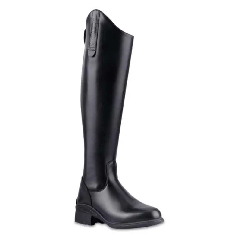 Bottes D'Équitation FOUGANZA - Pointure 44, Cuir Noir, Neuf Sans Emballage