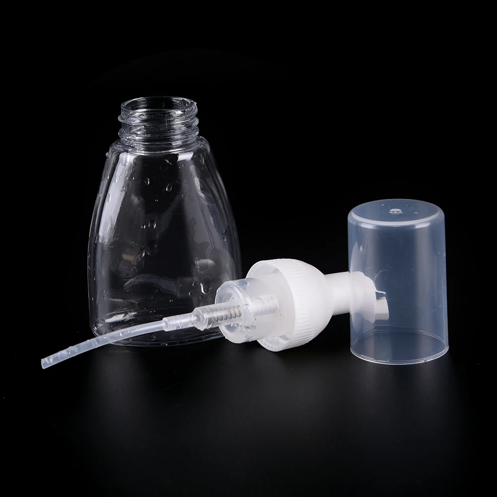 1PCS 80ml Travel Plastic Clear Soap Dispenser Foam Accessories Suds Soap Foam Foaming Pump Dispenser Bottle