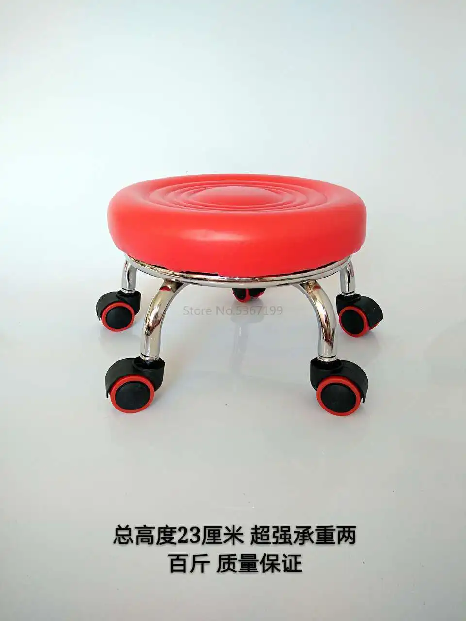 Pulley Stool Beauty Sewing Construction Stool Round Bench Stool with Doll Stool Child Toddler Stool Pulley Stool Squat Stool - Цвет: Темно-серый