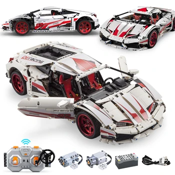 

CADA RC LP610 Super Racing Car City Technic Remote Control Sports Vehicle Building Blocks Bricks Toys Gifts For Children Kids