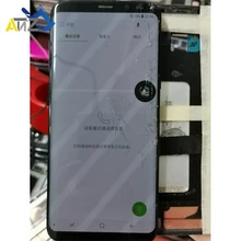 Écran tactile Lcd avec cadre, pour Samsung Galaxy S6 S7 Edge S8 S9 S10 S20 Plus X XS note 8/9=