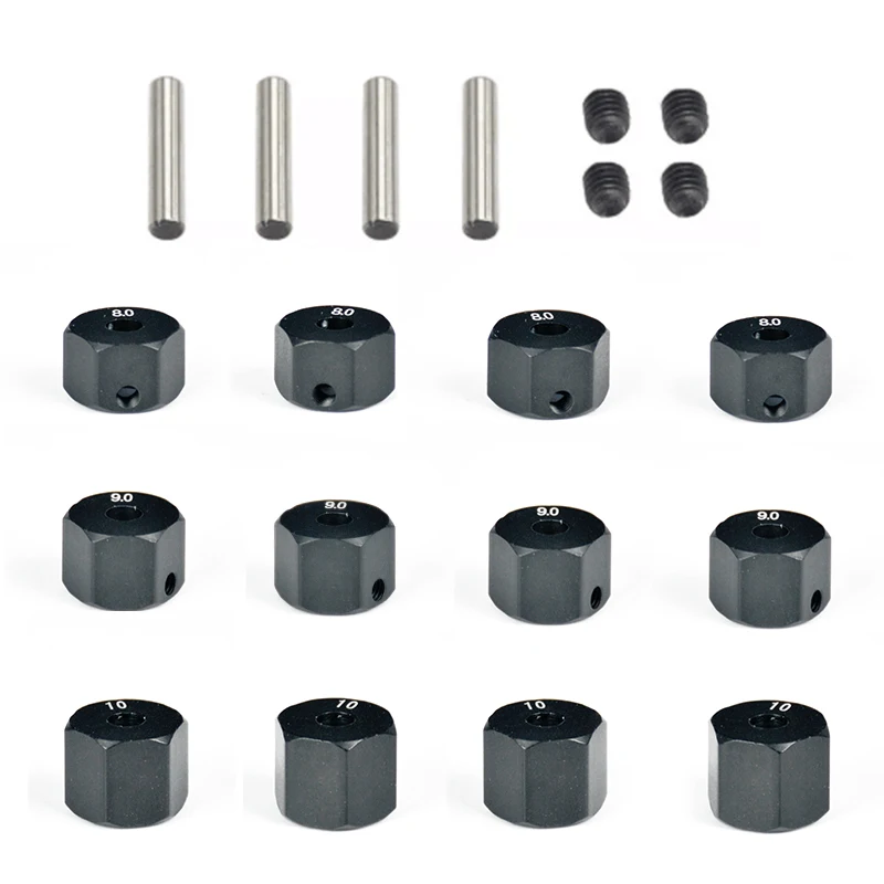 RC  ڵ  ǰ, 12mm   ,  Ÿ̾ Ʈ Ȯ, β 8mm 9mm 10mm ũѷ  SCX10 II 90046/47