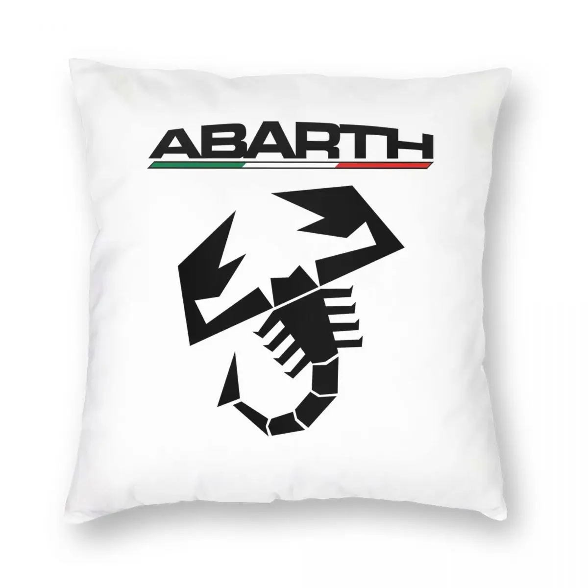 

Скорпион Abarth итальянская подушка чехол из полиэстера и льна с бархатным узором на молнии Декоративная Подушка Чехол Чехлы на подушки для дома оптом 45x45