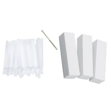 50 цветов Прозрачный ложный дизайн ногтей советы лак дисплей вентилятор палочки практика салон и 3 белый полировальный станок(2 комплекта