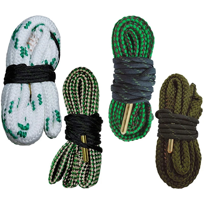 

Weapon Cleaning Rope 12 Gauge .38 .44 .45 .46 Cal Hunting Rifle Pistol Gun Barrel Cleaning Brush Cleaner Rope 37-0035