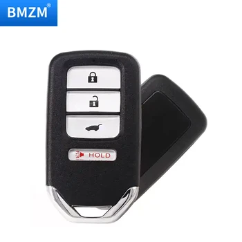 

BMZM 3+1 Buttons Smart Remote Car Key Suit for Honda with 433.92MHZ 47 Chip HON66 Blade