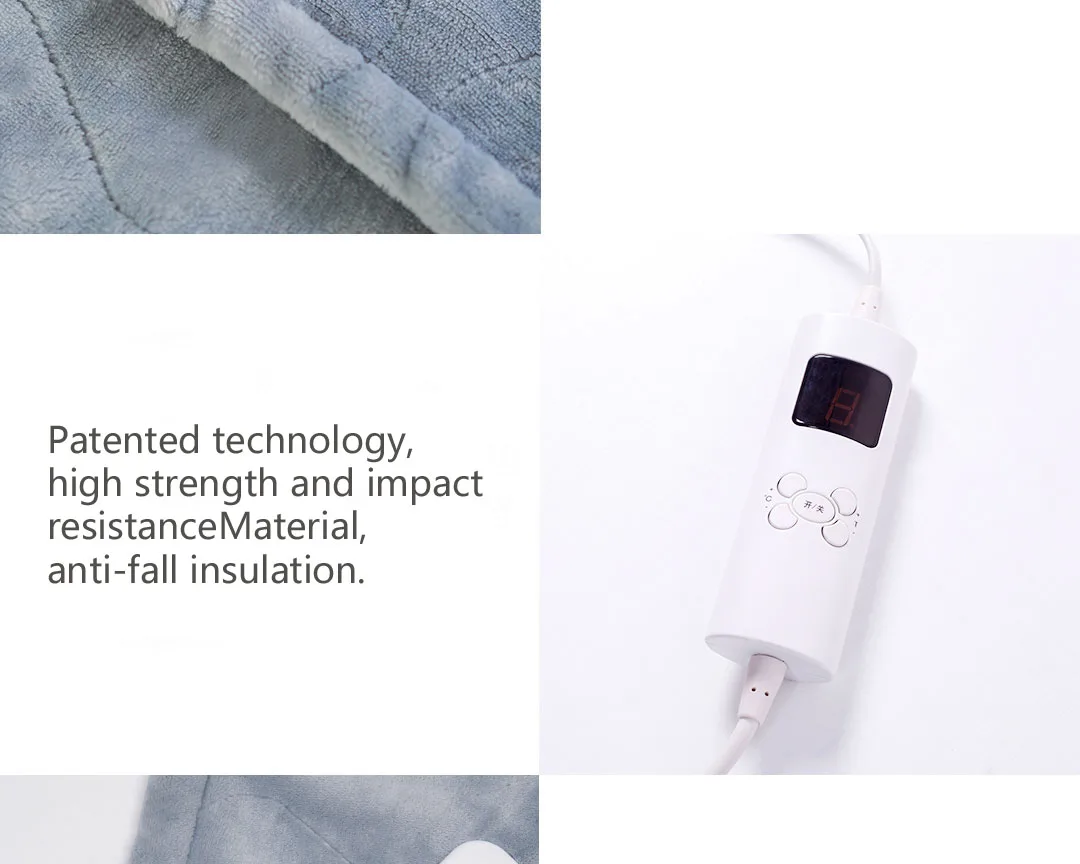 Xiaomi Американский Электрический нагрев многоцелевой одеяло безопасности ГРМ интеллектуальный контроль температуры 2 размера
