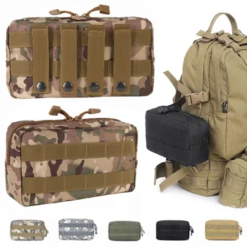 Military Molle Utility EDC Pouch for Vest Backpack Belt Waist Pack Tactical Survive Medical First Aid Hunting Accessories Bag 1