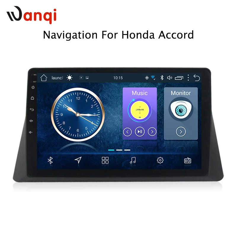 10 1 дюймовый автомобильный GPS навигатор wanqi 8 для Honda accord 2008 2013 с поддержкой стерео