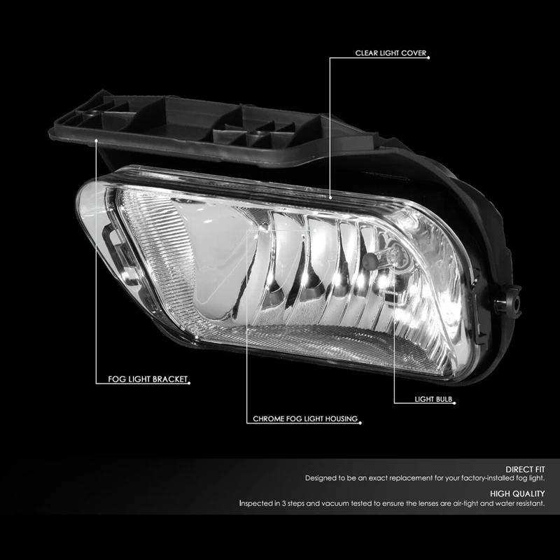 1 пара передних приводных противотуманных фар для CHEVY SILVERADO Clear 04-07 1500 2500