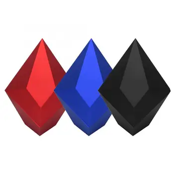 

jewelry tools LED Light Personality Diamond Shape Engagement Wedding Rings Jewlery Case Box