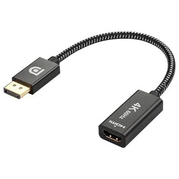 

DisplayPort to HDMI, 4K DP Display Port to HDMI Adapter (Male to Female) Compatible for Lenovo Dell HP and Others,2 Pack
