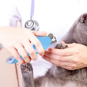 

Pet Nail Clippers Pet Nail Scissors Dog Nail Clippers Beauty Scissors Size Dogs Ergonomic Insurance Button Design 18*6cm