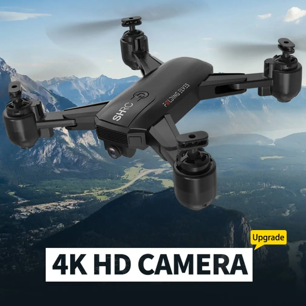 H1W оптический поток дистанционное управление Радиоуправляемый Дрон 4K HD камеры Безголовый режим Hover скорость регулируемый самолет игры игрушка для детей
