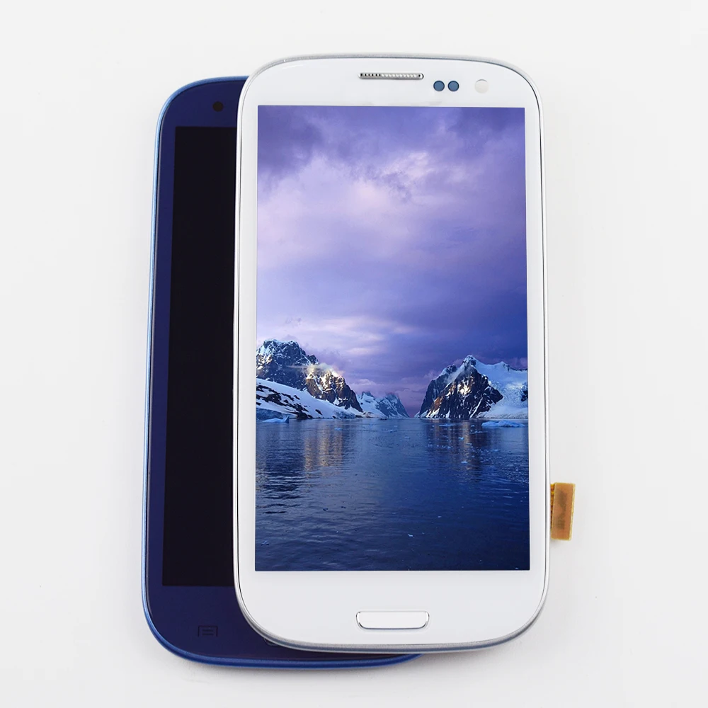 

For Samsung Galaxy S3 Neo Lcd Touch Screen Digitizer Assembly Frame For Samsung i9300 Display i9301 i9300i i9308i i9301i