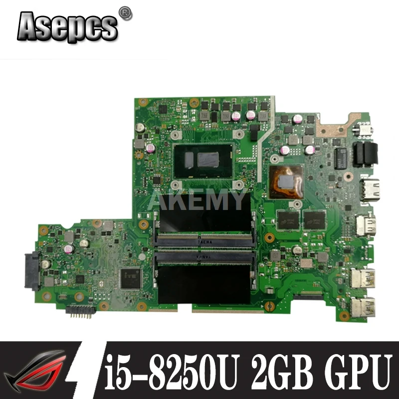 Для For Asus X542U X542UR X542UQR X542UQ X542UN X542URR материнская плата для ноутбука Mianboard 100% тестовая