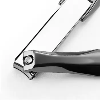 

1PC Stainless Steel Nail Clippers With Anti-splash File Pedicure Trimmer Care cover Clippers Professional Nail
