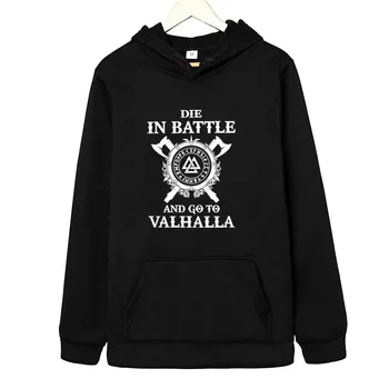 

Odin Vikings Hoodie Men Die In Battle And Go To Valhalla Hoodies Mens New Brand Son of Odin print Hoodie Tracksuits male