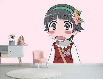 

[Self-Adhesive] 3D Toaru Majutsu No Index 525 Japan Anime Wall Paper mural Wall Print Decal Wall Murals Belly