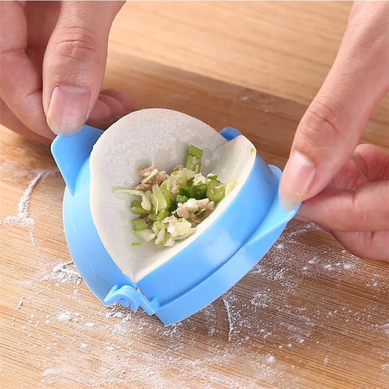 1PCS DIY Dumplings Tool High Quality Dumpling Jiaozi Maker Device Easy to make Dumpling Mold Clips Kitchen Accessories baking tool baking accessories dumpling maker