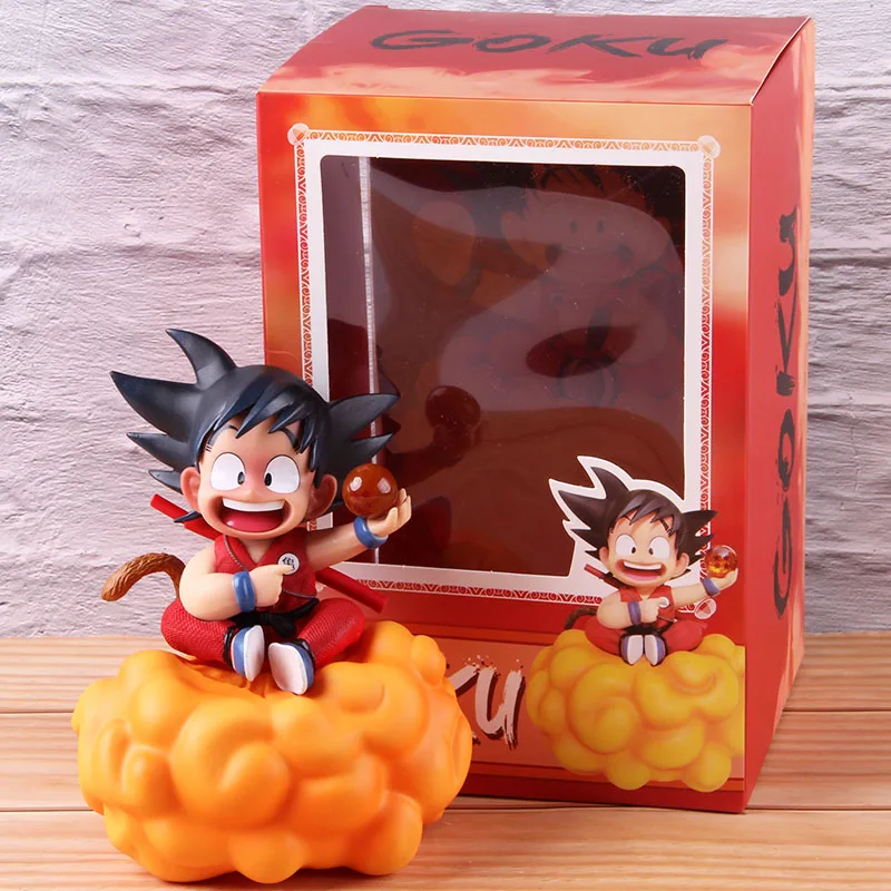 Ребенок сын Гоку сальто клаунд вер. Dragon Ball Z ПВХ Коллекционная Фигурка Аниме Драконий жемчуг модель игрушки