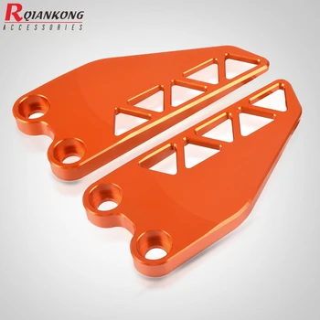 

FOR KTM DUKE 125 250 390 2017 2018 2019 Motorcycle Foot Peg Protector Rear Heel Protective Covers Guard CNC Brake cylinder guard