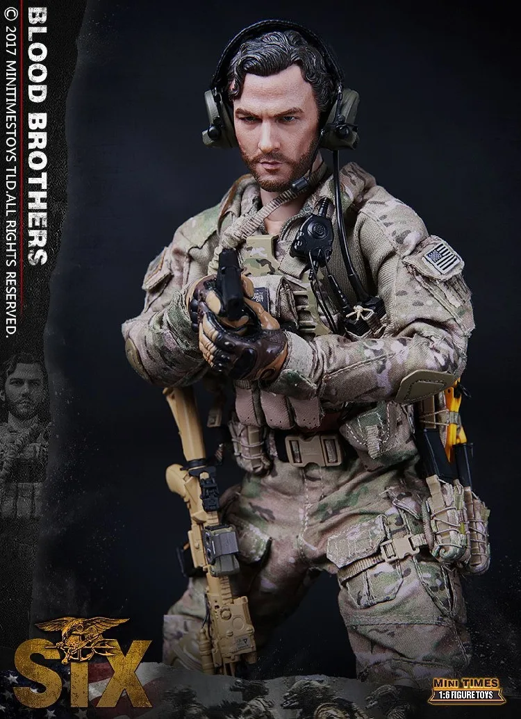 Мини-игрушки M010 1/6 US Army New Seal Team 6 шесть кровяных ботинок 12 дюймов Коллекционная Фигурка солдата хобби подарок DIY