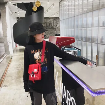 

Hazy Beauty Patchwork Shopping Bag Single Shoulder Black Yellow Canvas Cloth Bag Zipper Reusable Eco Shopping Bag Dropshipping 8