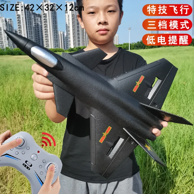 F35 F22 J-20 Fighter 2.4G 4CH EPP RC Airplane 315mm Wingspan Remote Control Plane Warbird RTF Flight Toys For Boys Kidsyellow