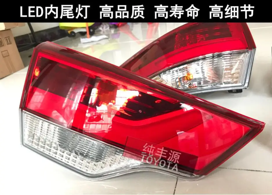 1 шт.~ /2018y задний фонарь для Toyota highlander задний фонарь KLUGER автомобильные аксессуары светодиодный DRL Taillamp для highlander противотуманные фары