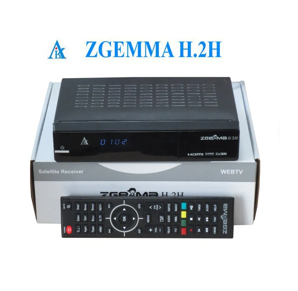 Новейший UHD 4K ZGEMMA H9.2H DVB-S2/DVB-C/T2 H.265 Enigma2 Linux 4,1 Система DVB Декодер приемник с ультра-быстрым четырехъядерным процессором