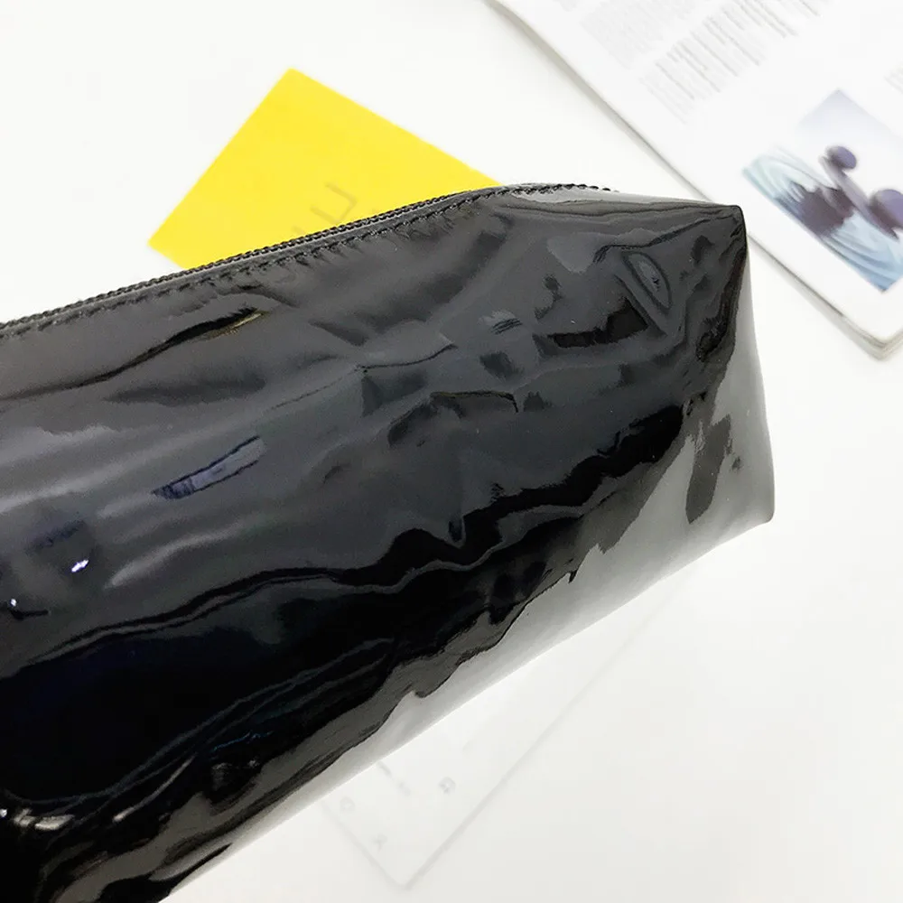 Милая косметическая сумка из пайеток дорожная сумка для туалетных принадлежностей большой емкости кожаный чехол для монет школьная сумка-карандаш Сумочка, косметичка