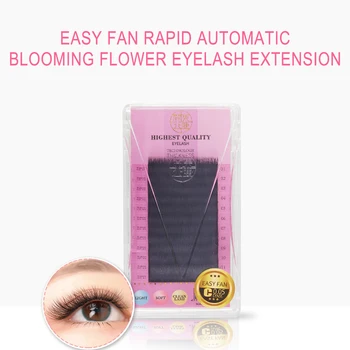 

Blueyes Easy Fan Automatic Blooming Eyelash 12 Lines Automatic-Flowering-Lashes Eyelash Extensions All Size Volume Makeup Tools