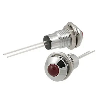

DC 2.8V 0.08A Panel Mount LED Indicator Light Lamp