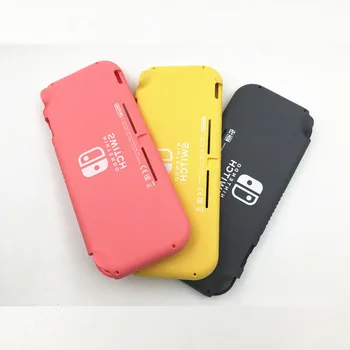 

Original Top and Bottom Case Cover For Nintend Switch Lite Front Back Case With Logo button kits Finish Back Protective