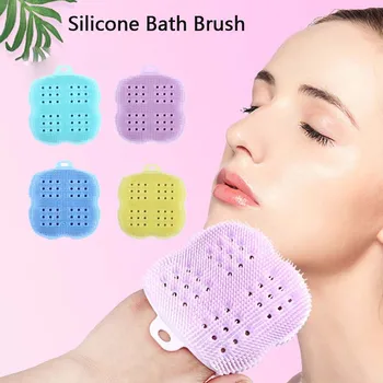

Face Wash Pad Facial Clean Brush Silicone To Exfoliating SPA Blackhead Sponges Scrubbers