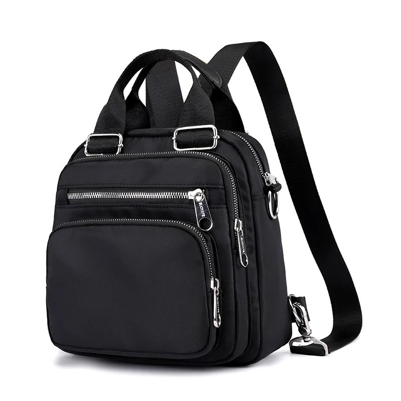 Women Nylon Backpack Waterproof Female Designer Shoulder Bag Cartoon Printing Rucksack Mini Casual Bagpack Sac A Main Girl bag